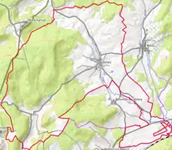 Carte topographique