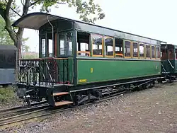 Voiture BB 7 ex-VFEP.