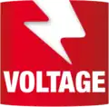 Ancien logo de Voltage du 13 décembre 2011 à octobre 2018