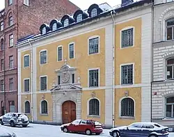 Façade du côté de Storgatan