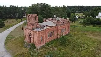 Église orthodoxe de Vormsi.
