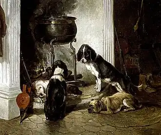 Le Repos après la chasse.