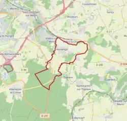 Avec les communes environnantes