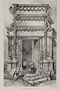 Porte de la Tour de la Vis de l'ancien Capitole (1537, Sébastien Bouguereau), détruite au XIXe&nbsp;siècle.