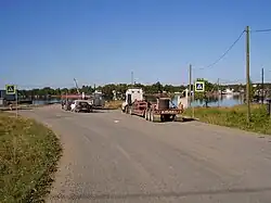 Traversier de l'embouchure de la Svir.