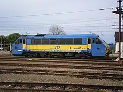 Le VT2 d'origine en gare de Moret - Veneux-les-Sablons.