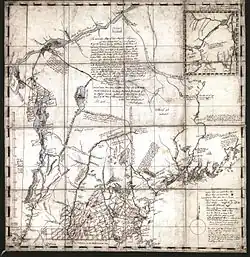 Carte, 1756