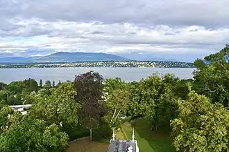 Vue sur le Sud depuis la tour.