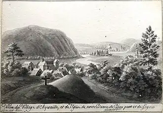 Aywaille, Dieupart et Sougné vers 1737.