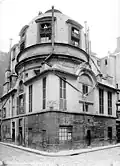 Le siège de la faculté de médecine de l'ancienne université de Paris jusqu'en 1793, rue de la Bûcherie.