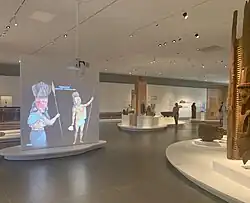 Vue d'ensemble des « îlots » évoquant les archipels