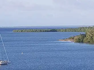 Vue de l'îlet à Christophe