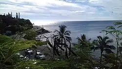 Vue de l'Aquarium des Lagons