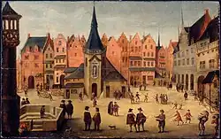 Place du Marché, Lille, début XVIIe siècle..