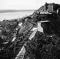Vue depuis l'université Laval (Séminaire de Québec), 1895.