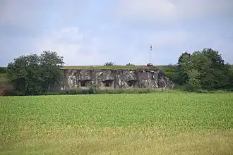 Vue extérieure du bloc 4.