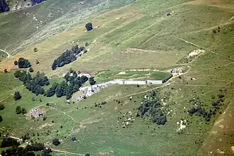 Vue générale du fort.