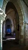 L'intérieur.