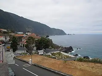 Vue sur le cimetière de Seixal.