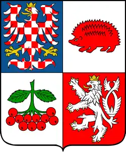 Blason de Région de Vysočina.