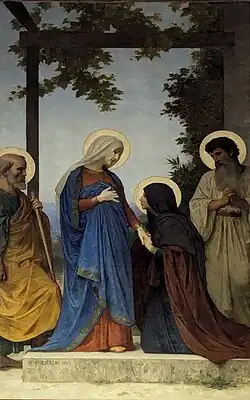 La Visitation de William-Adolphe Bouguereau (1885)