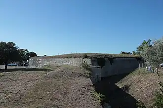 Redoute, côté sud.