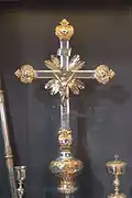 Trésor : croix de procession.