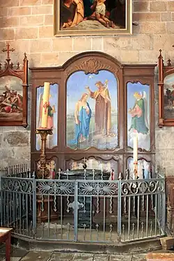 Le baptême du Christ.