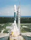 Les liaisons ombilicales sont maintenues jusqu'au lancement (Delta II).