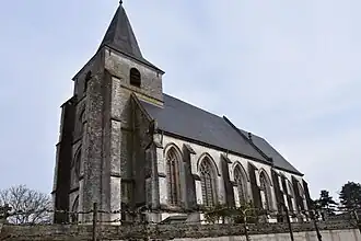 L'église de Wailly-Beaucamp.