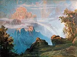 Valhalla par Max Brückner en 1896.