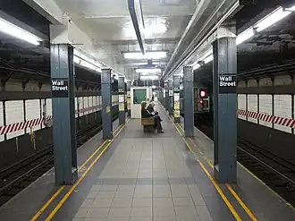 Image illustrative de l’article Wall Street (IRT/métro de New York)