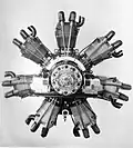 Walter Castor, 1928, un moteur de 7 cylindres pour un avion