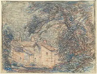 Village Street, entre 1920 et 1923, National Gallery of Art