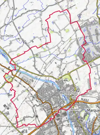 Carte topographique.