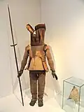 Armure en fibre de coco (Musée national d'ethnologie de Munich)