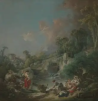 Les Lavandières, 1768 – Metropolitan Museum of Art, New York.