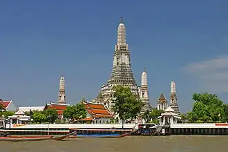 Le Wat Arun à Bangkok.