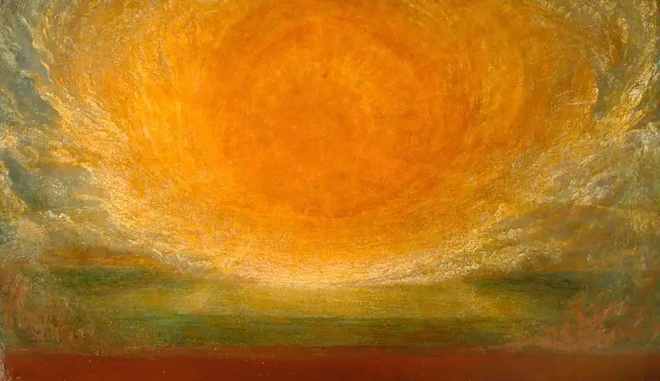 Après le Déluge ; Le 45e&nbsp;jour, 1886, Compton, Watts Gallery&nbsp;(en).