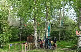 L'Accrospider, devenu Spideraventure, en service de 2012 à 2018.