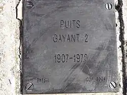 Puits Gayant no&nbsp;2, 1907 - 1978.