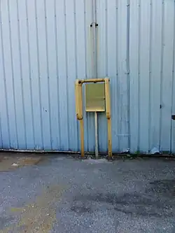 L'exutoire de grisou du puits no&nbsp;1.