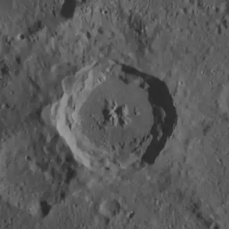 Image illustrative de l'article We'wha (cratère)