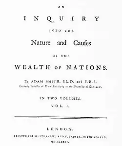 Image illustrative de l’article Recherches sur la nature et les causes de la richesse des nations