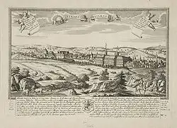 gravure : Weimar au XVIIIe&nbsp;siècle