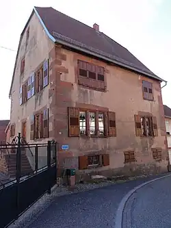 Maison aux dîmes du XVIe&nbsp;siècle.