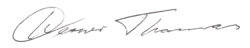 signature de Werner Thomas