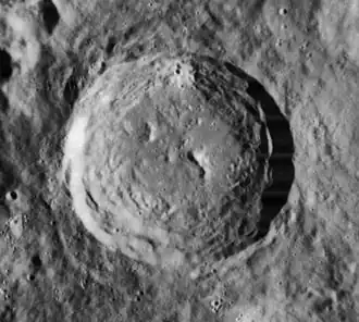 Image illustrative de l'article Werner (cratère)