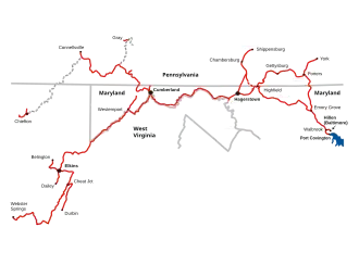 Image illustrative de l’article Western Maryland Railway