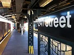 Quai central, en 2012.